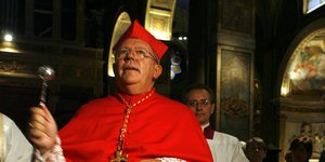 Ο Καρδινάλιος Ζαν Πιέρ Ρικάρ