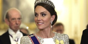 Η Κέιτ Μίντλετον στην δεξίωση προς τιμή του προέδρου της Νότιας Αφρικής