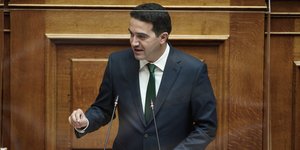 Ο επικεφαλής της κοινοβουλευτικής ομάδας του ΠΑΣΟΚ-ΚΙΝΑΛ, Μιχάλης Κατρίνης