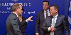 Κώστας Καραμανλής με τον Βούλγαρο ομόλογό του