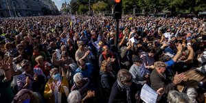Ισπανία Μαδρίτη διαδηλώσεις