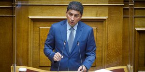 Ομιλία του υφυπουργού Αθλητισμού, Λευτέρη Αυγενάκη, στη Βουλή