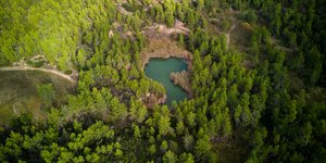 Μαυροσουβάλα: Κανείς δεν ξέρει αυτή την λίμνη στην Αττική -Μια ώρα από την Αθήνα [βίντεο]