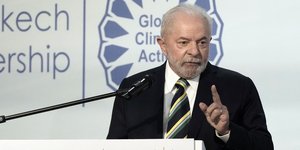 Ο νεοεκλεγείς πρόεδρος της Βραζιλίας, Λουίς Ινάσιο Λούλα ντα Σίλβα