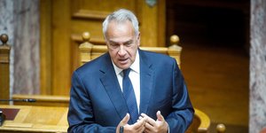O Mάκης Βορίδης στη Βουλή