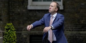 Ο πρώην υπουργός Υγείας της Βρετανίας Ματ Χάνκοκ