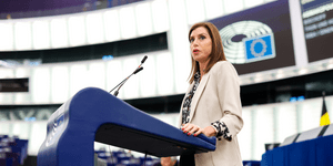 Η Άννα Μισέλ Ασημακοπούλου στο Ευρωκοινοβούλιο