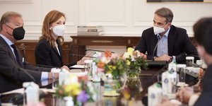 Ο Κυριάκος Μητσοτάκης με την Ένωση Ελλήνων Εφοπλιστών