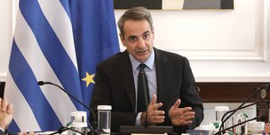 Ο πρωθυπουργός Κυριάκος Μητσοτάκης