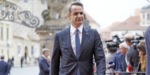 Ο Κυριάκος Μητσοτάκης στη σύνοδο κορυφής