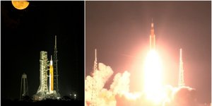 Εκτοξεύτηκε με επιτυχία η αποστολή Artemis 1 με προορισμό τη Σελήνη