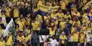 Οπαδοί του Ισημερινού στο Μουντιάλ 2022