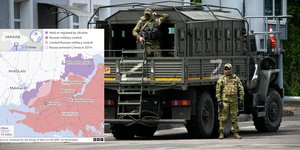 Οι Ρώσοι στρατιώτες ετοιμάζονται να εγκαταλείψουν τη Χερσώνα