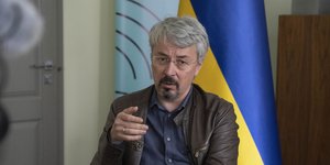 Ο Ουκρανός υπουργός Πολιτισμού, Ολεξάντρ Τκατσένκο