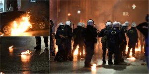 Επεισόδια στην Πάτρα μετά την πορεία για το Πολυτεχνείο 