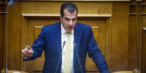 Ο Υπουργός Υγείας, Θάνος Πλεύρης/ EUROKINISSI