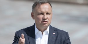 Ο πρόεδρος της Πολωνίας, Αντρέι Ντούντα