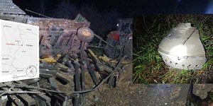 Χάος με τους πυραύλους που χτύπησαν την Πολωνία -Αριστερά ο χάρτης με το σημείο που έπεσαν