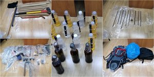 Τα ευρήματα της ΕΛΑΣ στην αποθήκη του ΕΜΠ