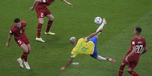 Η γκολάρα του Ριτσάρλισον στο Βραζιλία - Σερβία