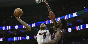Αγώνας NBA μεταξύ Heat και Sixers