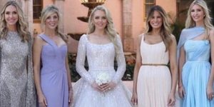 Οι γυναίκες της οικογένειας Τραμπ στον γάμο της Τίφανι