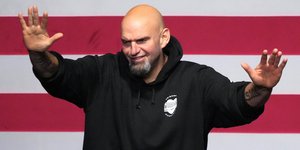 Ο γερουσιαστής των ΗΠΑ, Τζόν Φέτερμαν/ Φωτογραφία AP