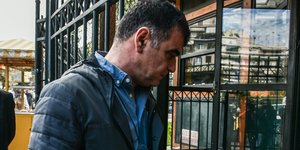 Ο Κώστας Βαξεβάνης στα δικαστήρια για κατάθεση σχετικά με την υπόθεση των παρακολουθήσεων