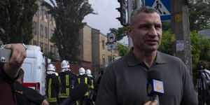 Ο δήμαρχος του Κιέβου Βιτάλι Κλίτσκο