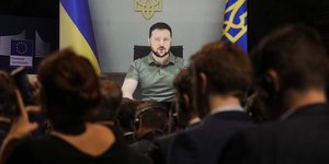 Ο πρόεδρος της Ουκρανίας, Βολόντιμιρ Ζελένσκι 