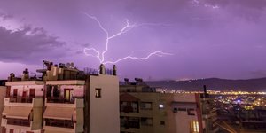 κεραυνοι ξημερωμα
