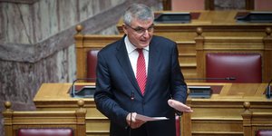 Ο υφυπουργός Εργασίας και Κοινωνικών Υποθέσεων, Πάνος Τσακλόγλου