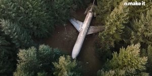 Αεροπλάνο του Αριστοτέλη Ωνάση σε δάσος στο Όρεγκον