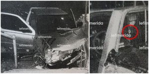 Θεσσαλονίκη: Το αγροτικό Το αγροτικό του 16χρονου Ρομά μετά την καταδίωξη