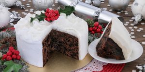 Αυθεντικό, αμερικάνικο Christmas cake