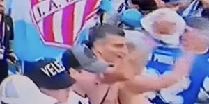 Η γυμνόστηθη οπαδός της Αργεντινής στον τελικό του Μουντιάλ