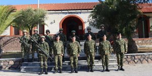 Ο αρχηγός ΓΕΣ Χαράλαμπος Λαλούσης στην 98 ΑΔΤΕ