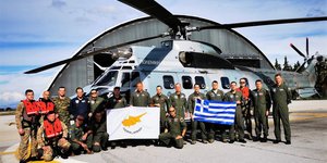 Άσκηση έρευνας και διάσωσης «ΑΕΤΟΣ» μεταξύ Ελλάδας και Κύπρου/ ΓΕΕΘΑ