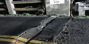 Ζημιές από τον σεισμό στην Καλιφόρνια