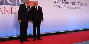 Ο Νίκος Δένδιας στην διάσκεψη υπουργών Εξωτερικών του ΟΑΣΕ