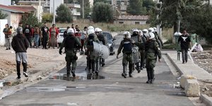 Επιχείρηση της ΕΛΑΣ/ Φωτογραφία: INTIME