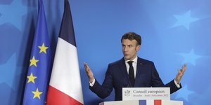 Ο πρόεδρος της Γαλλίας, Εμανουέλ Μακρόν