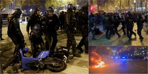 Μαροκινοί φίλαθλοι βγήκαν να πανηγυρίσουν και τα... «έσπασαν» -Σοβαρά επεισόδια σε Παρίσι και Λονδίνο