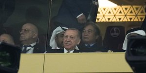 Ο Ερντογάν βλέπει τον τελικό του Μουντιάλ από τις κερκίδες στο Κατάρ