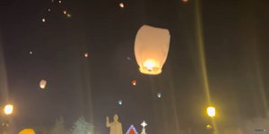 Φαναράκια στον ουρανό της Θεσσαλονικης