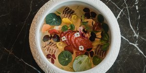 πιάτο gourmet Hytra χριστουγεννιάτικο μενού