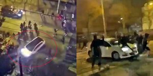 H στιγμή που το ΙΧ παρασέρνει τον 14χρονο στο Μοντπελιέ της Γαλλίας