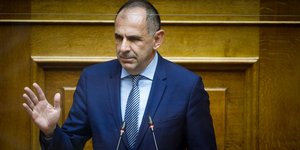 Ο Γιώργος Γεραπετρίτης στη Βουλή