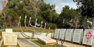 Βανδαλισμός του εβραϊκού μνημείου εντός του ΑΠΘ/ ΑΠΕ-ΜΠΕ