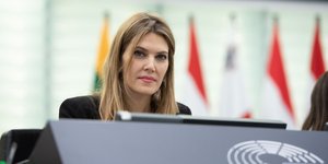  Η Εύα Καϊλή στο Ευρωκοινοβούλιο 